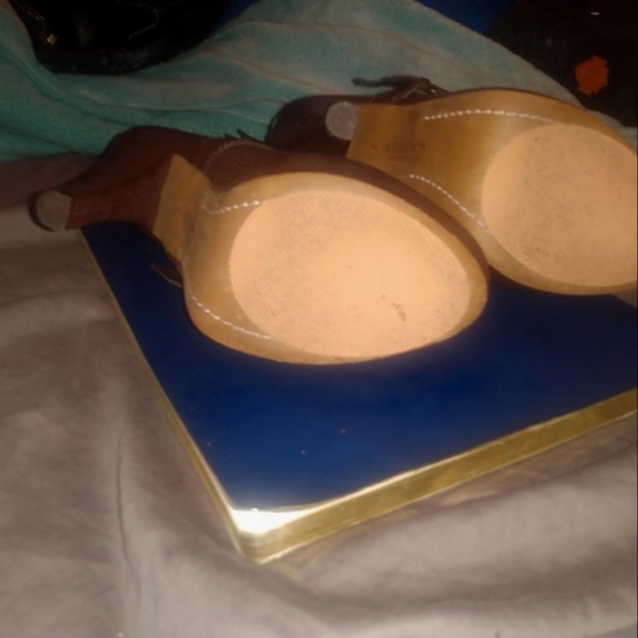 NEW Charles David Stiletto Ankle Booties Sz 7 - Picture 5 of 6